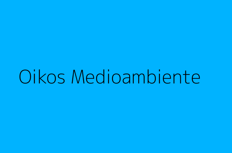 Oikos Medioambiente